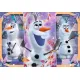 Ravensburger puzzel 2x12 stukjes 3+ Disney Frozen 2 Iedereen houdt van Olaf
